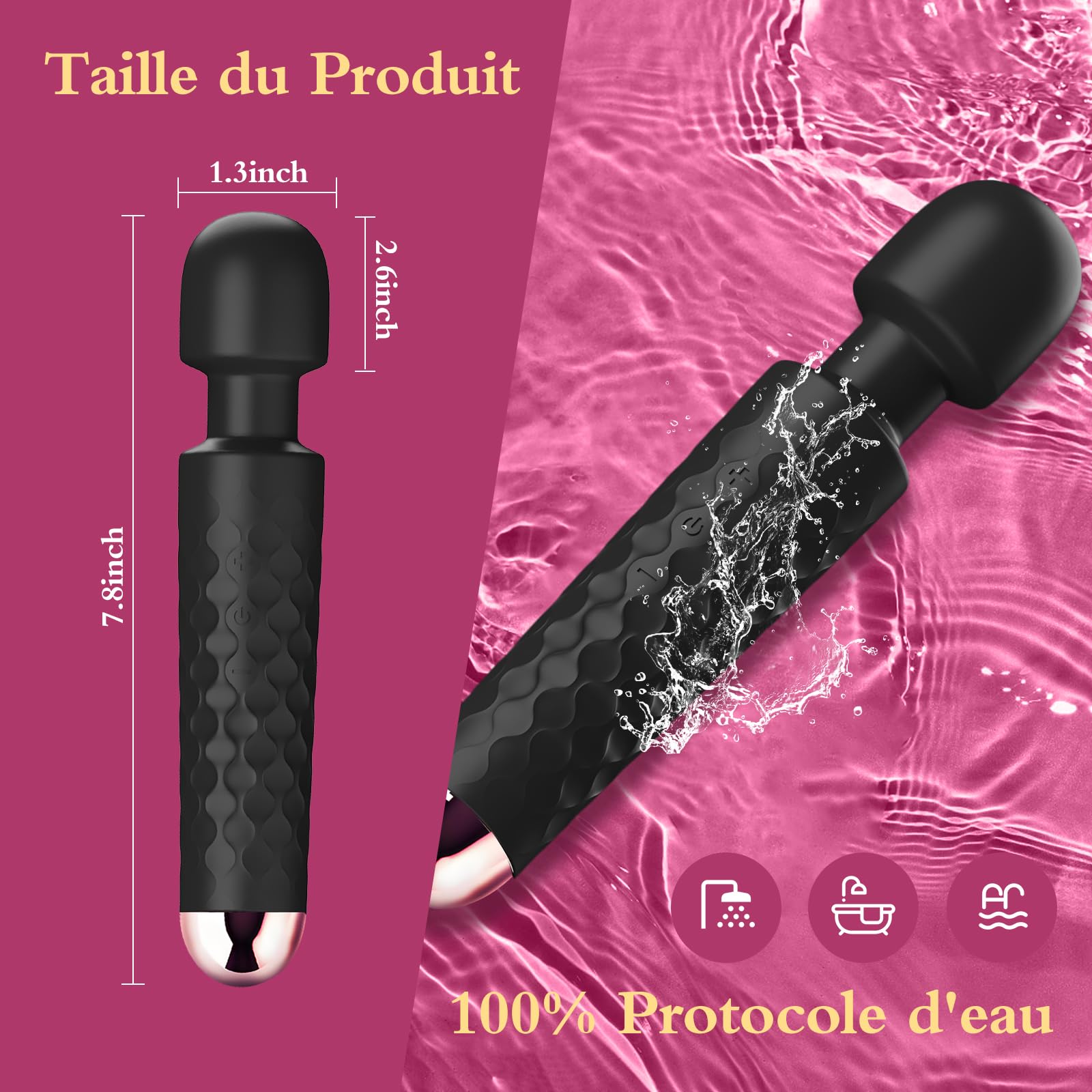 Vibromasseurs Feminin Clitoridien avec APP - Sextoyse femme Sex Toys - Puissant 25 Vibration Gode Vibro-masseur, Sex toýsFemme Clitoridienne Stimulateur, Sex Dildo Anal Adulte Jouets Sexuels Vibro