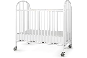 Foundations Pinnacle Steel Folding Crib - Unparalleled Comfort and Safety for Precious Little Ones