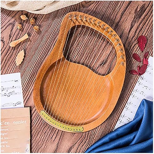 Arpa de lira portátil de 16 cuerdas Arpa de lira Laiyaqin Lirella Lirila Lirila Arpa