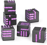 Vista 10 de Beholder - Juego de dados DND, dados de ojo de dragón, ZHOORQI 7 piezas, juego de dados poliédricos para Calabozos y Dragones, RPG, regalos DND