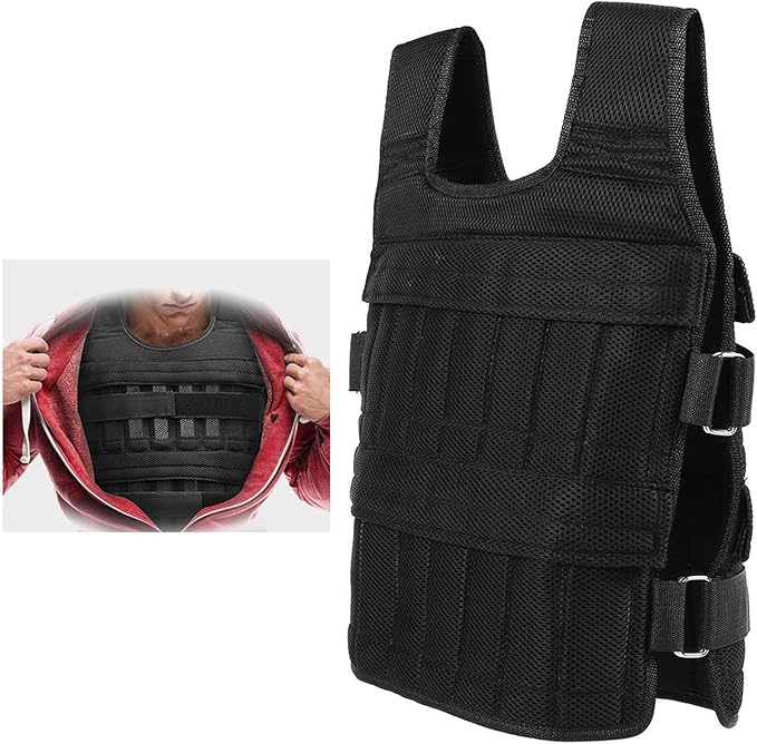 Chaleco Con Peso Aduro Sport - 4 A 30 Libras Ajustable, Para Entrenamiento, Running, Crossfit, Hombres Y Mujeres