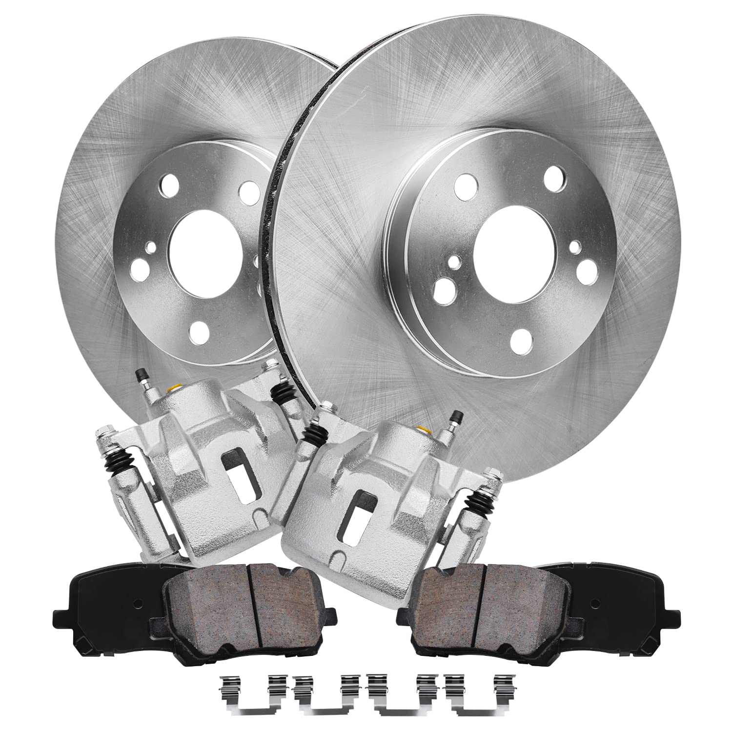 Detroit Axle - Front Brake Kit for 2003-2008 Toyota Corolla Matrix