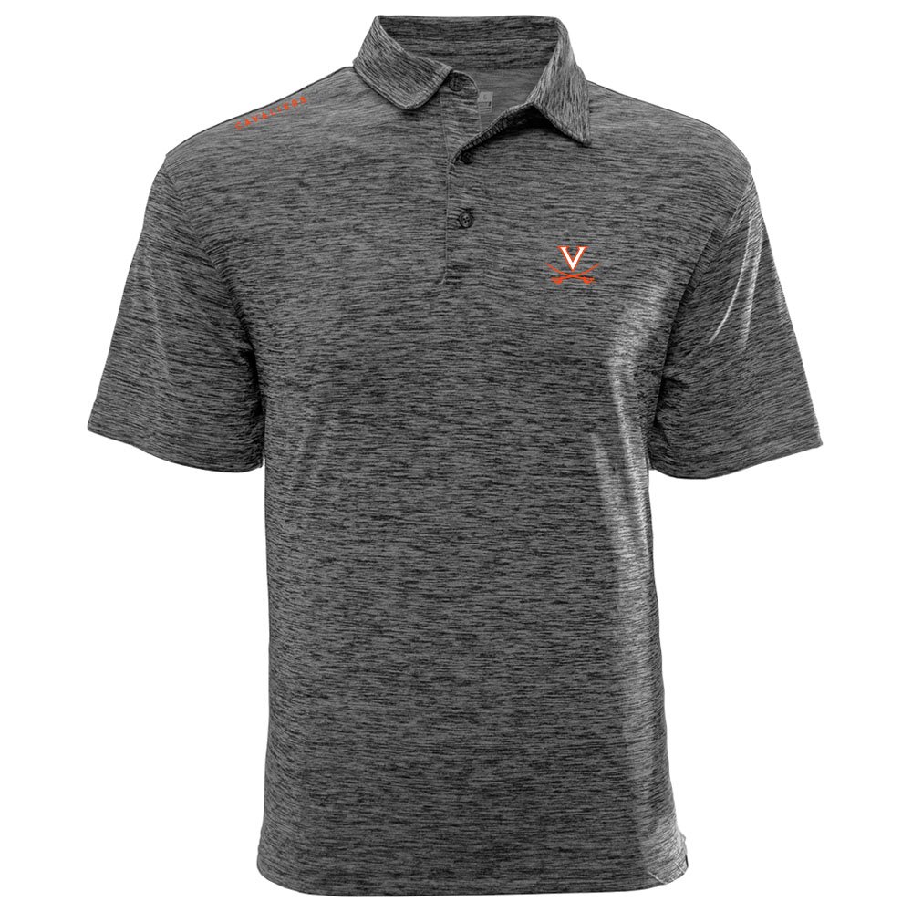 Levelwear NCAA Haze Wordmark Polo Medium Virginia Cavaliers