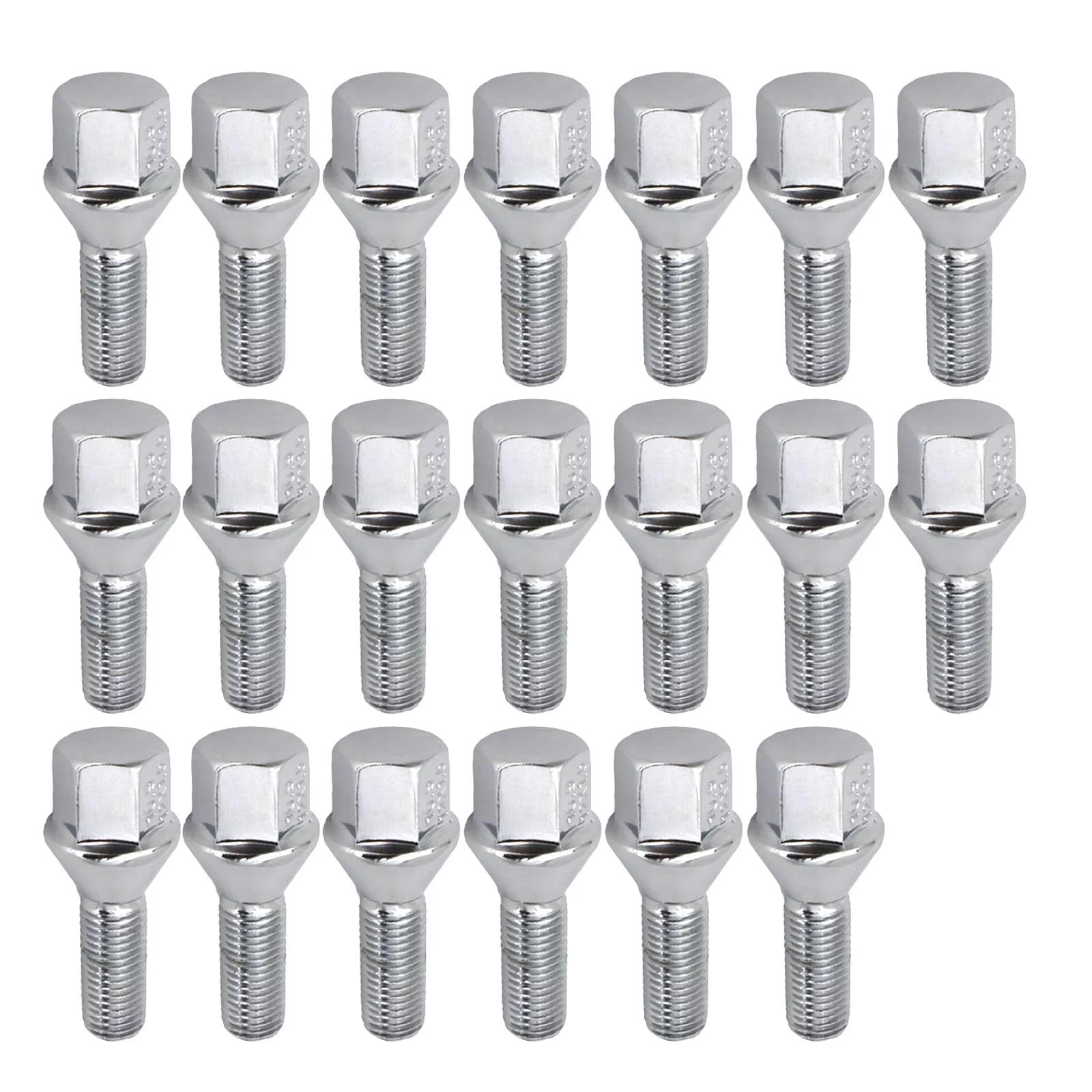 Tornillos de rueda M12x1.5 y 26mm para BMW E90 E91 E92 E93 juego de 20 piezas para llantas 7