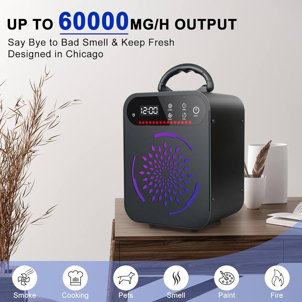 Amazon.com: Ozone Generator 60000mg,YuanFan Ozone Machine