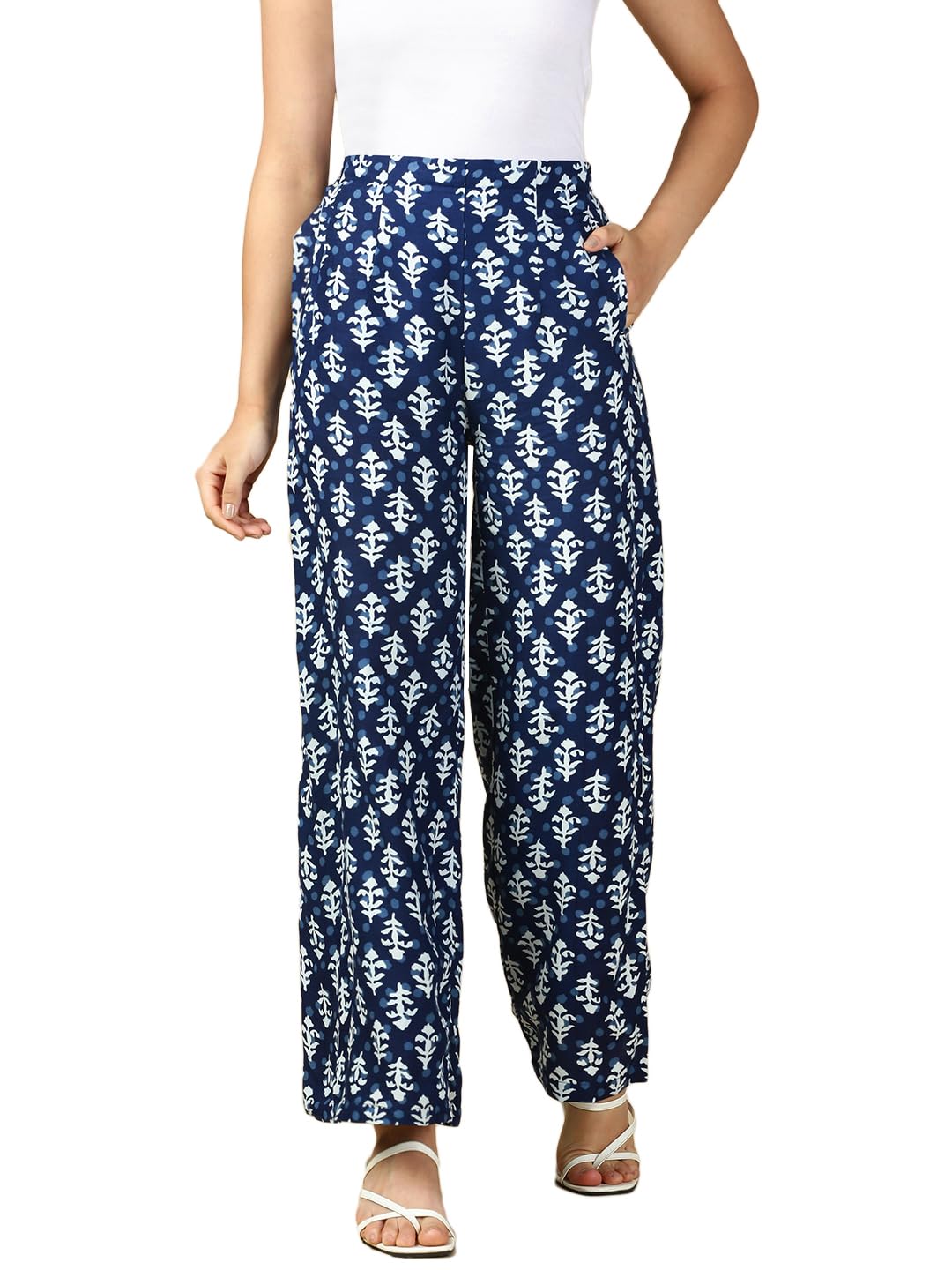 PYNK by Lux Cozi Women's Printed Relaxed Wide Leg Printed Casual Palazzo - Review, Price and Buying Guide