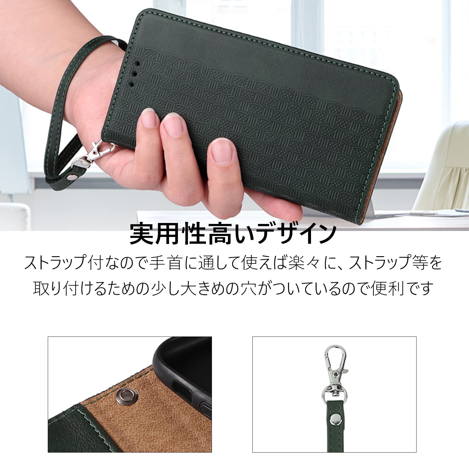 Amazon.co.jp: KWATUNG iphone7plus ケース 手帳型 iphone8plus ケース 