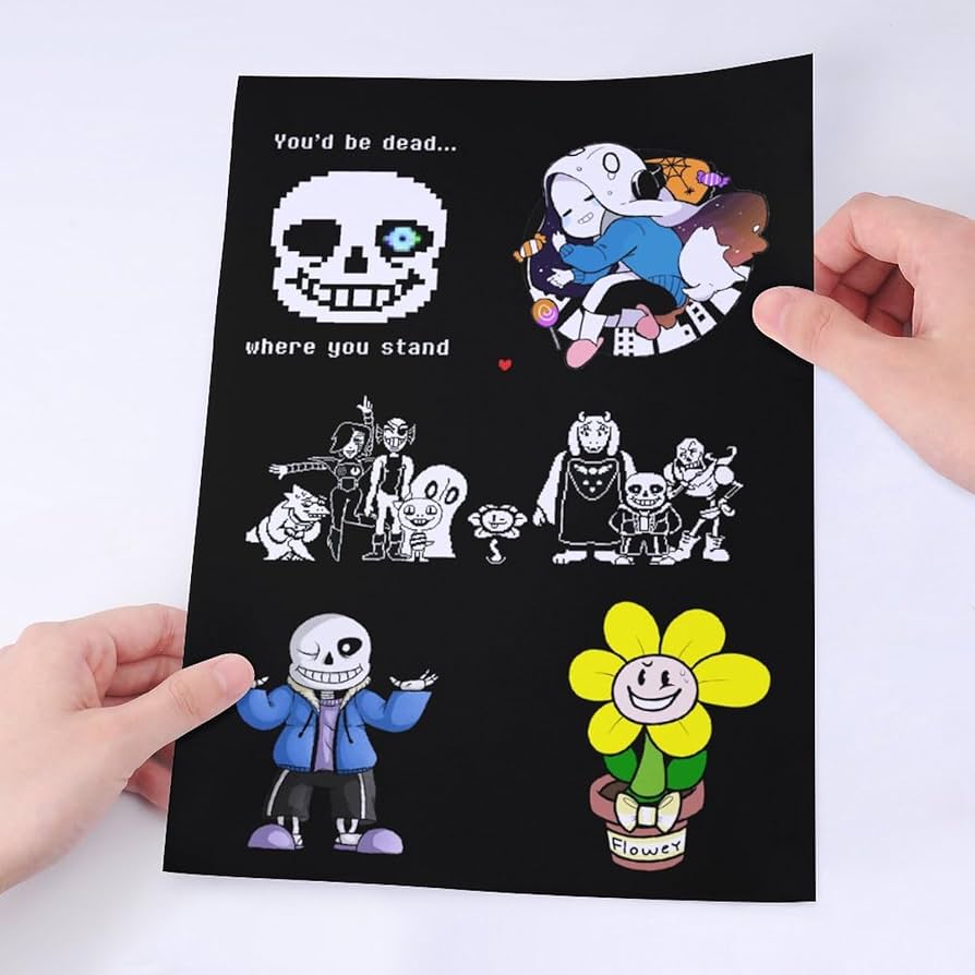 undertale　紙製雑貨　戌年　特典　犬みくじ　4点セット＋ステッカー undertale 紙製雑貨 戌年 特典 犬みくじ 4点セット＋ステッカー