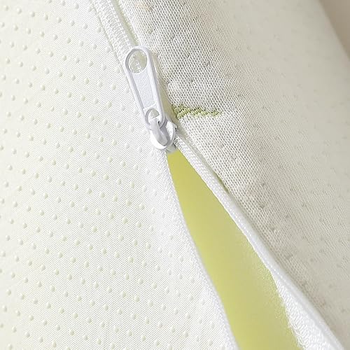 Miniatura 7 de Cubrecolchón refrescante tamaño Queen, 1.2 in2.0 in2.8 in de gel de espuma viscoelástica, cubrecolchón de cama de firmeza media con funda extraíble