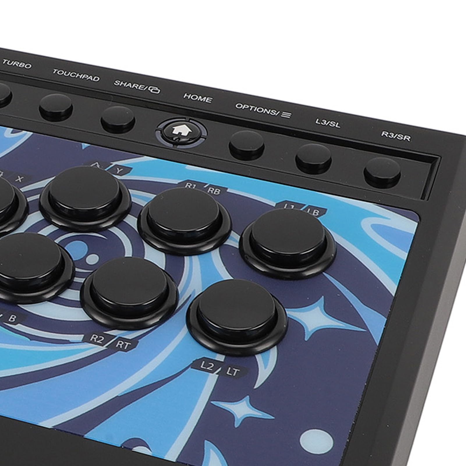 Tomantery Fight Stick Juego de Alto Rendimiento Fighting Joystick para para para PC Base Antideslizante