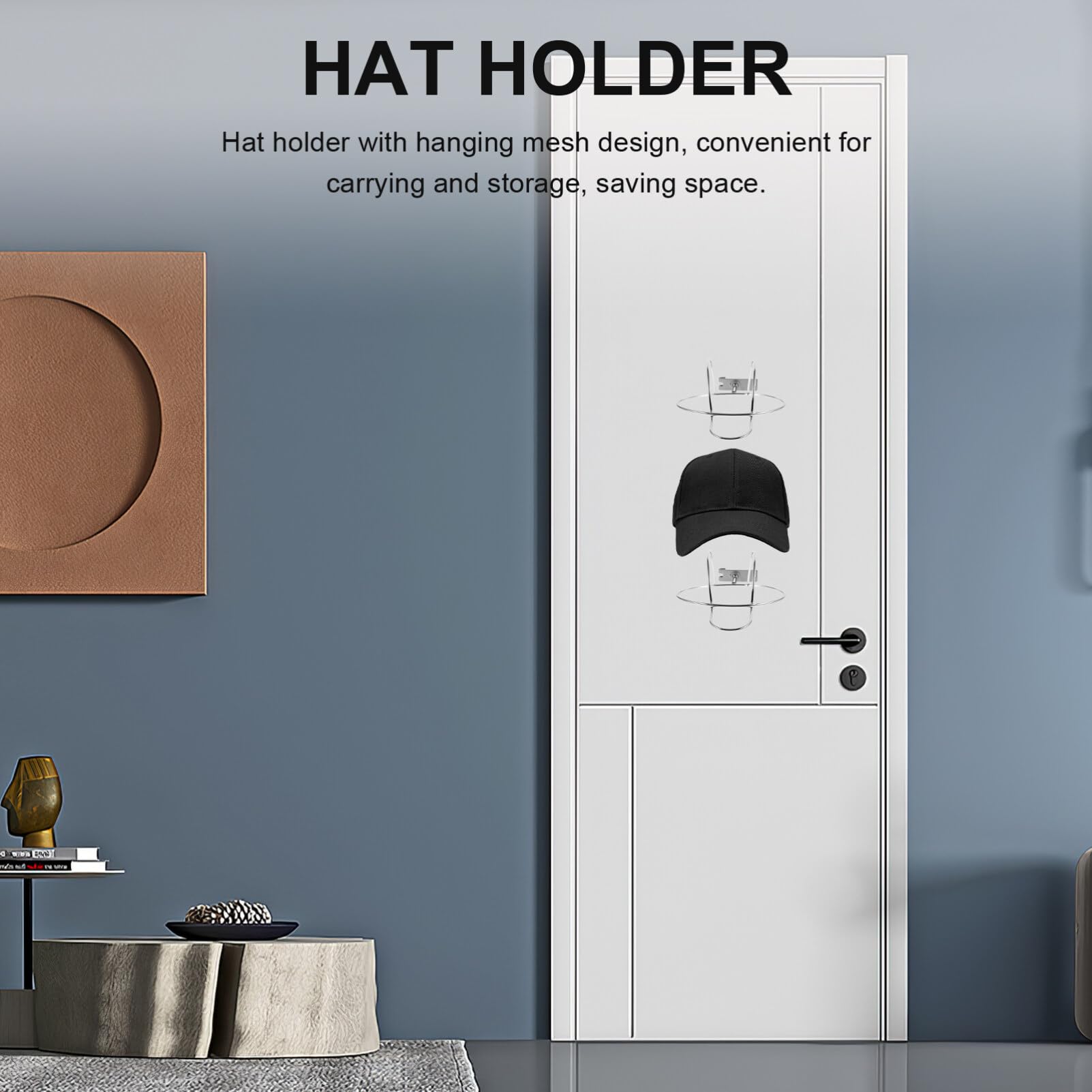 Sombrero De Sol Para Niños Organizador De Almacenamiento Soporte De Pared Colgante