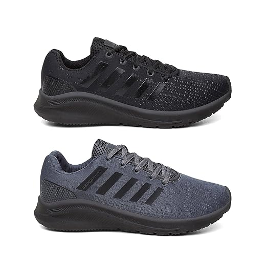 Kit 2 Tênis Masculino Esporte Caminhada Corrida Treino Super Leve e Macio