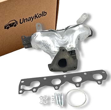 Exhaust Manifold Compatible with 2000-2007 Chevy Cavalier Cobalt HHR, Pontiac Grand Am Sunfire, Saturn Ion Vue L100 L200 L300 LS LS1 LW1 LW200, Oldsmobile Alero, Front Manifold Assembly