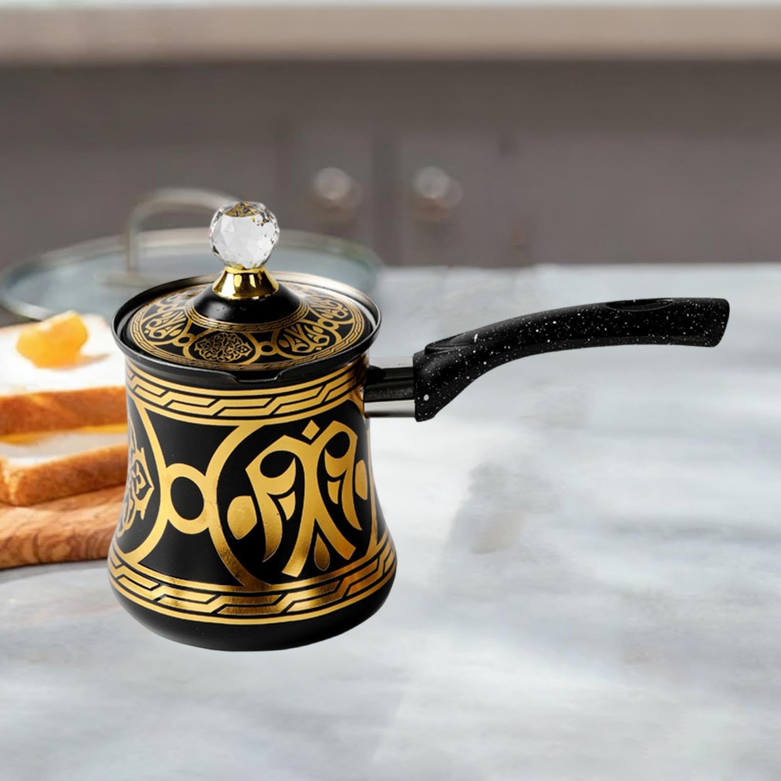 Cafetera Multifuncional, Portátil, También Se Puede Usar como Chocolatera, Fácil de Limpiar, con Asa Y Accesorios, 750 ml