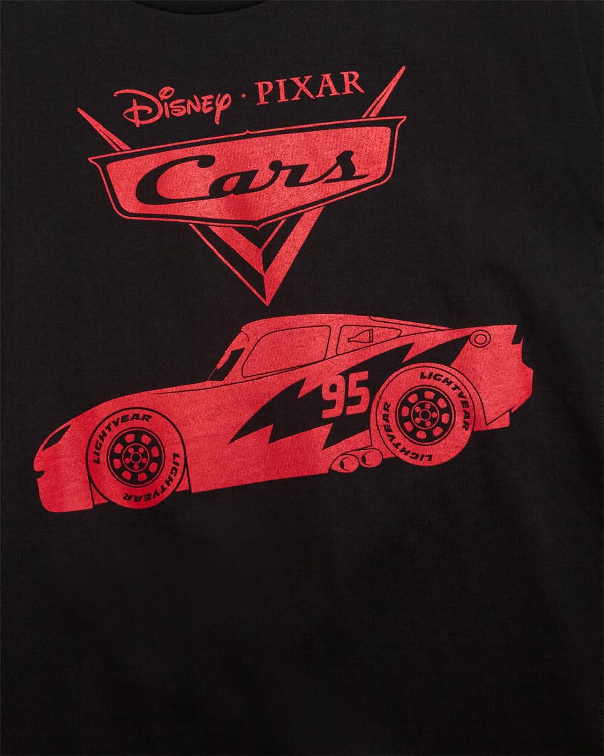 Disney Mickey Mouse and Cars Unisex Tshirts for Adults - All Over Print Crewneck Short Sleeve Graphic Tees for Women and Men