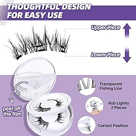 B&Qaugen Lash Bond and Seal Waterproof 10ML Eyelash Bond and Seal Lash Glue for Lash Clusters 72 Hours Black Lash Glue and Bond Super Strong Lash Extension Bond and Seal Long Lasting (NewST-HEI New)