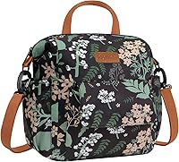 Vista 17 de Joymee - Lonchera térmica reutilizable, a prueba de fugas, grande, espaciosa, para adultos, con soporte para botellas y bolsillos laterales