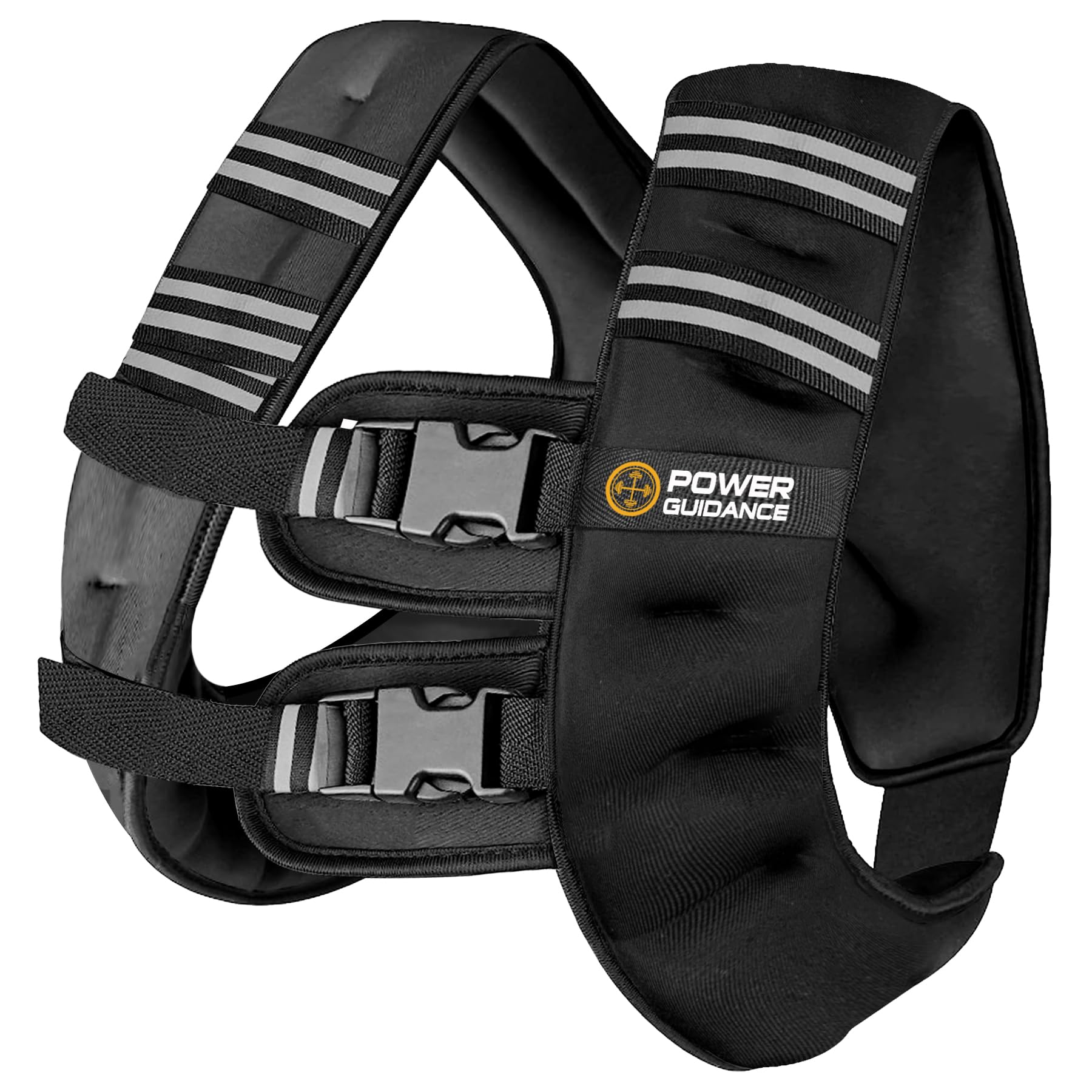 Power Guidance Weighted Vest for Men and Women, Upgraded Strength Training Weight Vests, Rucking Backpack with Weights, Weighted Workout Running Vest