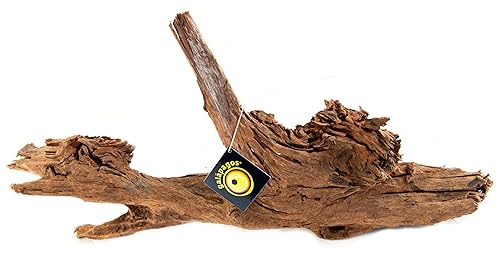 Galápagos (05287) Sinkable Driftwood Bed, Natural, Large/18-24"