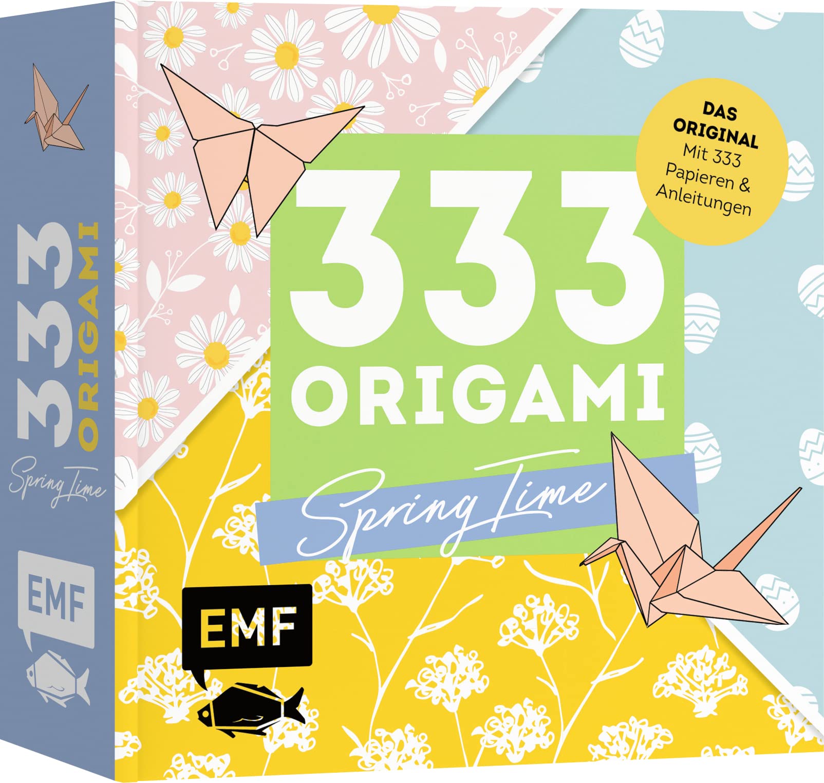 333 Origami - Spring Time: Das Original - Mit Anleitungen und 333 feinen Papieren - Hochwertiges Origami-Papier mit wunderschönen Motiven für Frühling und Ostern