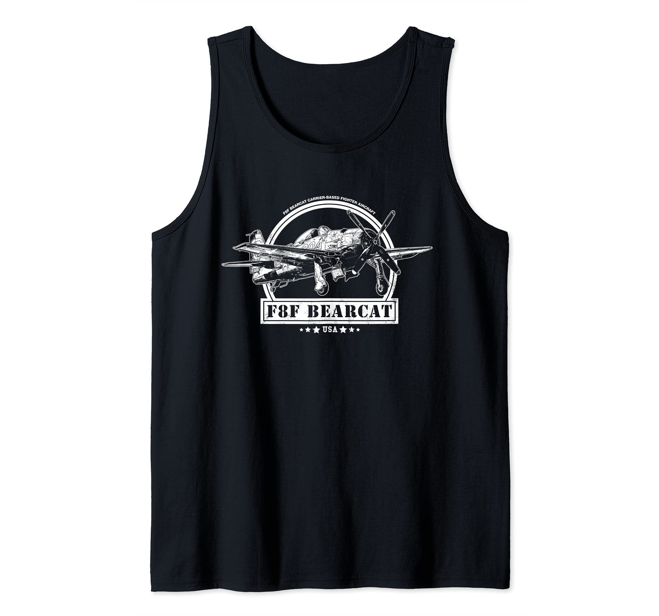 F8F Bearcat Fighter Aircraft Tank Top