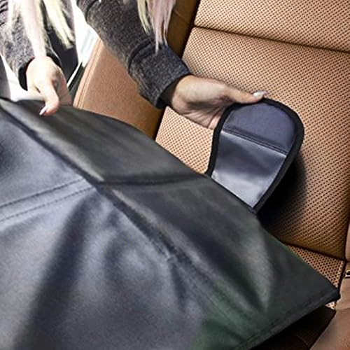 Miniatura 5 de Protector de asiento de automóvil, protección de acolchado grueso para asientos de automóvil de niños y bebés, tapete de perro, antideslizante e