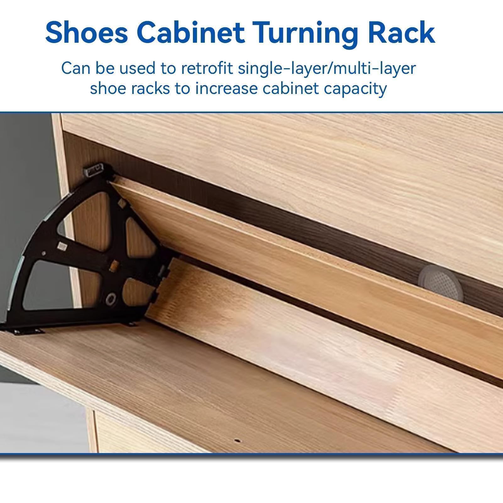 Bisagra Para Cajón De Zapatos, 2 Capas Para Cajón De Zapatos, Estante Abatible, 2 Piezas, Bisagras Para Muebles De Acero Inoxidable, Bisagras Para Cajones, Gabinetes, Accesorios De, bisagras abatibles