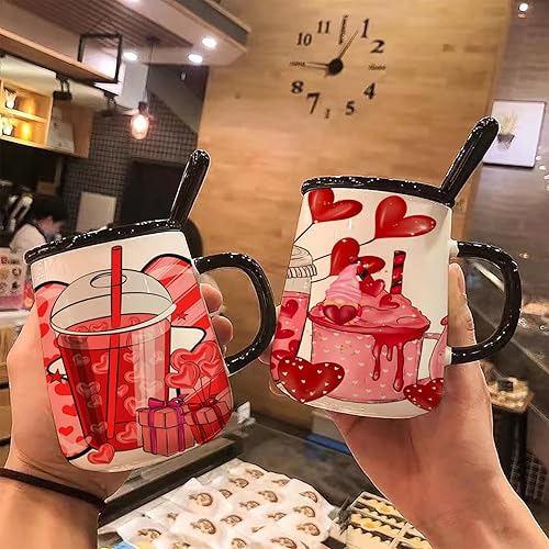 Miniatura 3 de 6 hojas de envoltura de copa UV DTF, transferencia de vasos UV DTF para el día de San Valentín, transferencia de vidrio dulce UV DTF, adhesivo