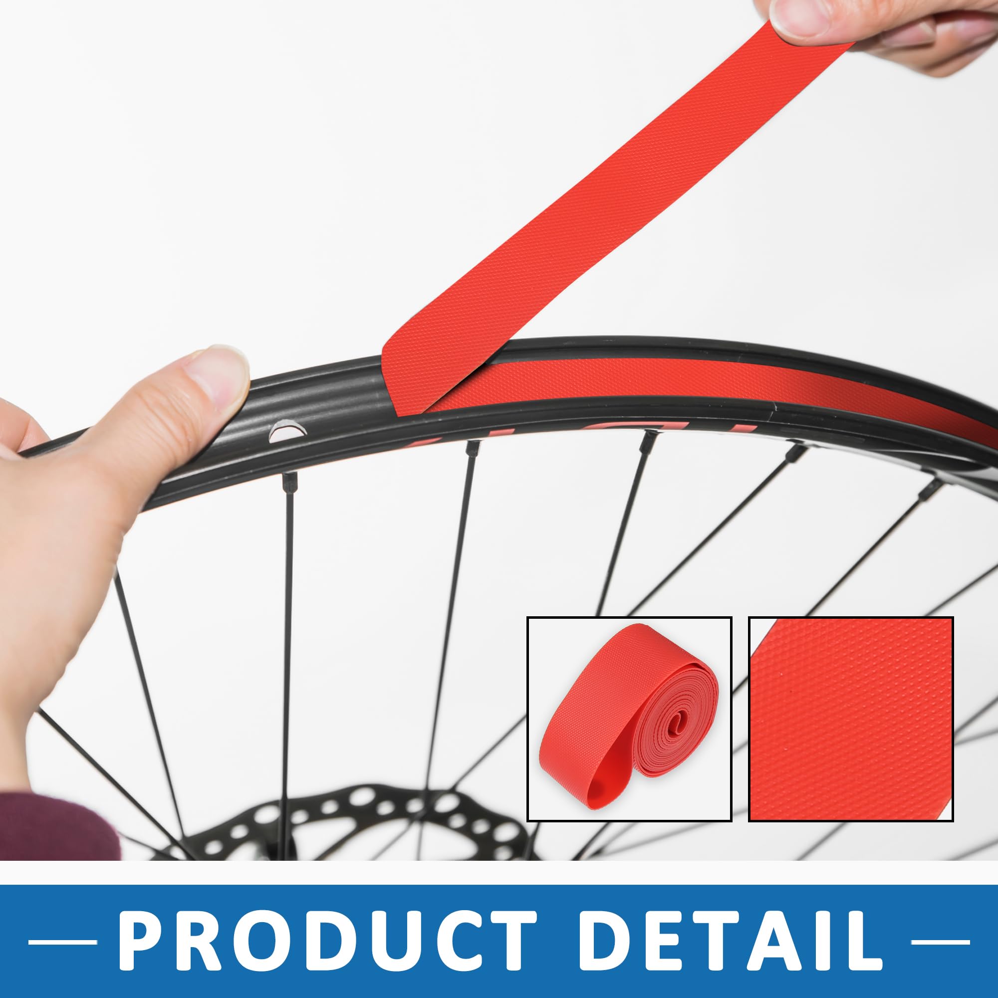 Bike Rim Tape Perfk] Universal Mountain Road Rim Tape Bike Inner