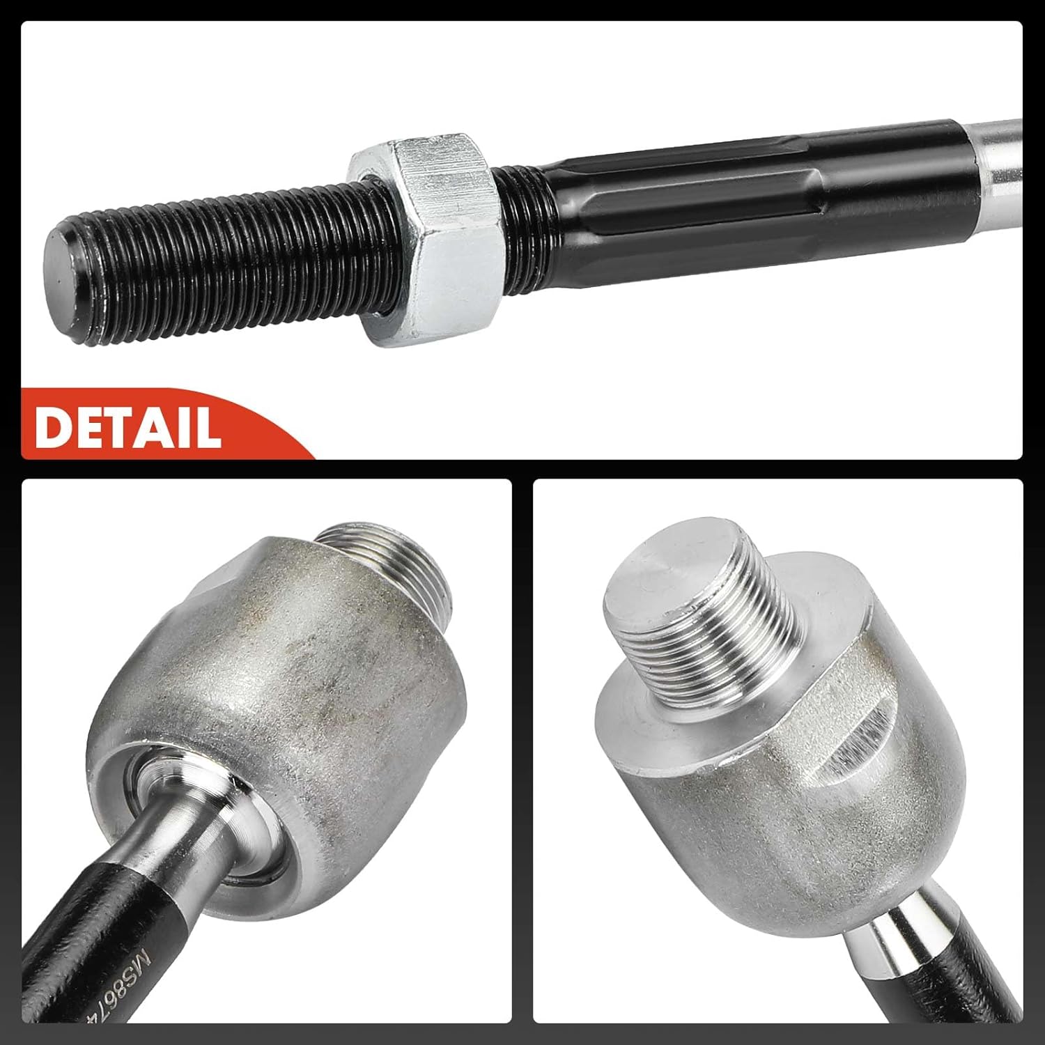 A-Premium 2 x Front Inner Tie Rod Ends, Compatible with Lexus GX460 2010-2023
