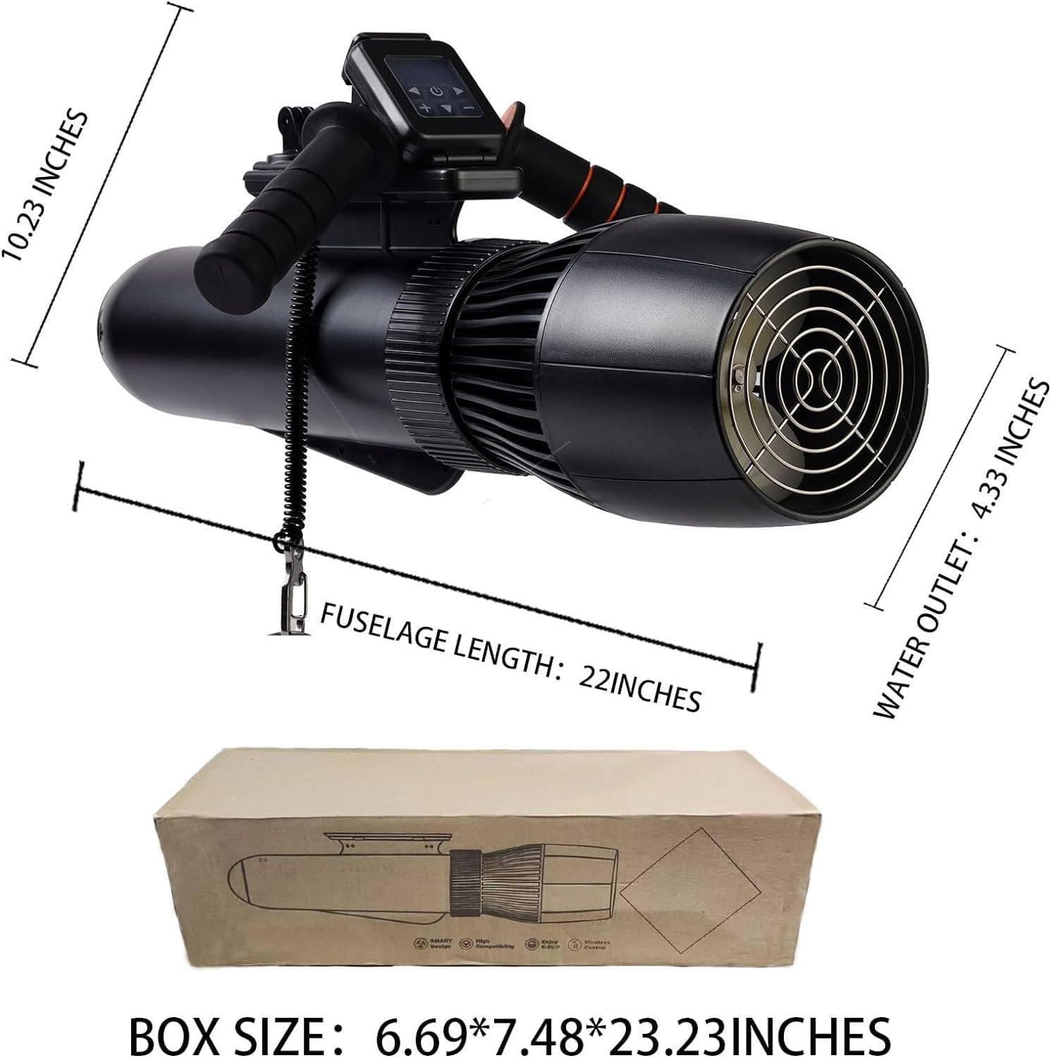Scooter sous-marin 2025 Moteur 700W 12km/h Batterie Amovible 16Ah Autonomie 3h20 Profondeur 40m