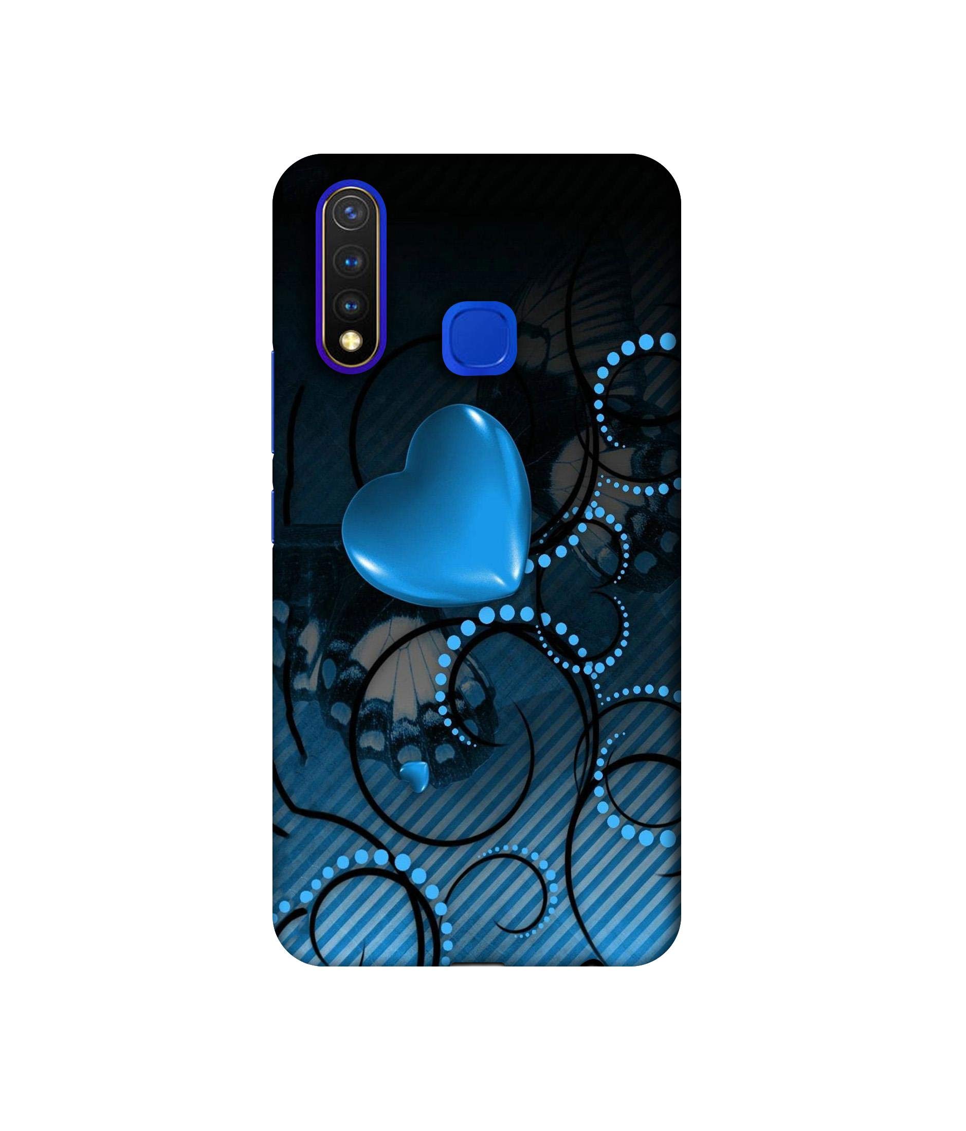 Casotec Hart Design 3D Printed Hard Back Case Cover for Vivo Y19