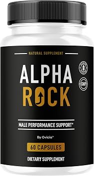 Alpha Rock - Alpha Rock Pills Support Natural Maximum Strength, Daily AlphaRock Capsules All Natural Advanced Formula Premium Vitamins for Overall Health & Wellness, 60 Capsules for 1 Month