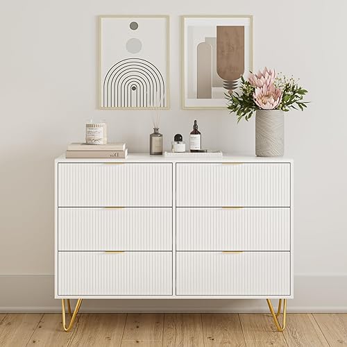 Cómoda de 4 cajones, cajón, armario de almacenamiento alto con patas de metal, cómoda pequeña para dormitorio, sala de estar, armario, pasillo,