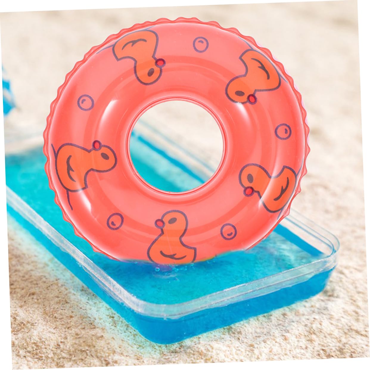 Mini Pool Floaties DIY Craft Miniatures 20Pcs Mini Swim Ring Decorations - Tiny Inflatable ...