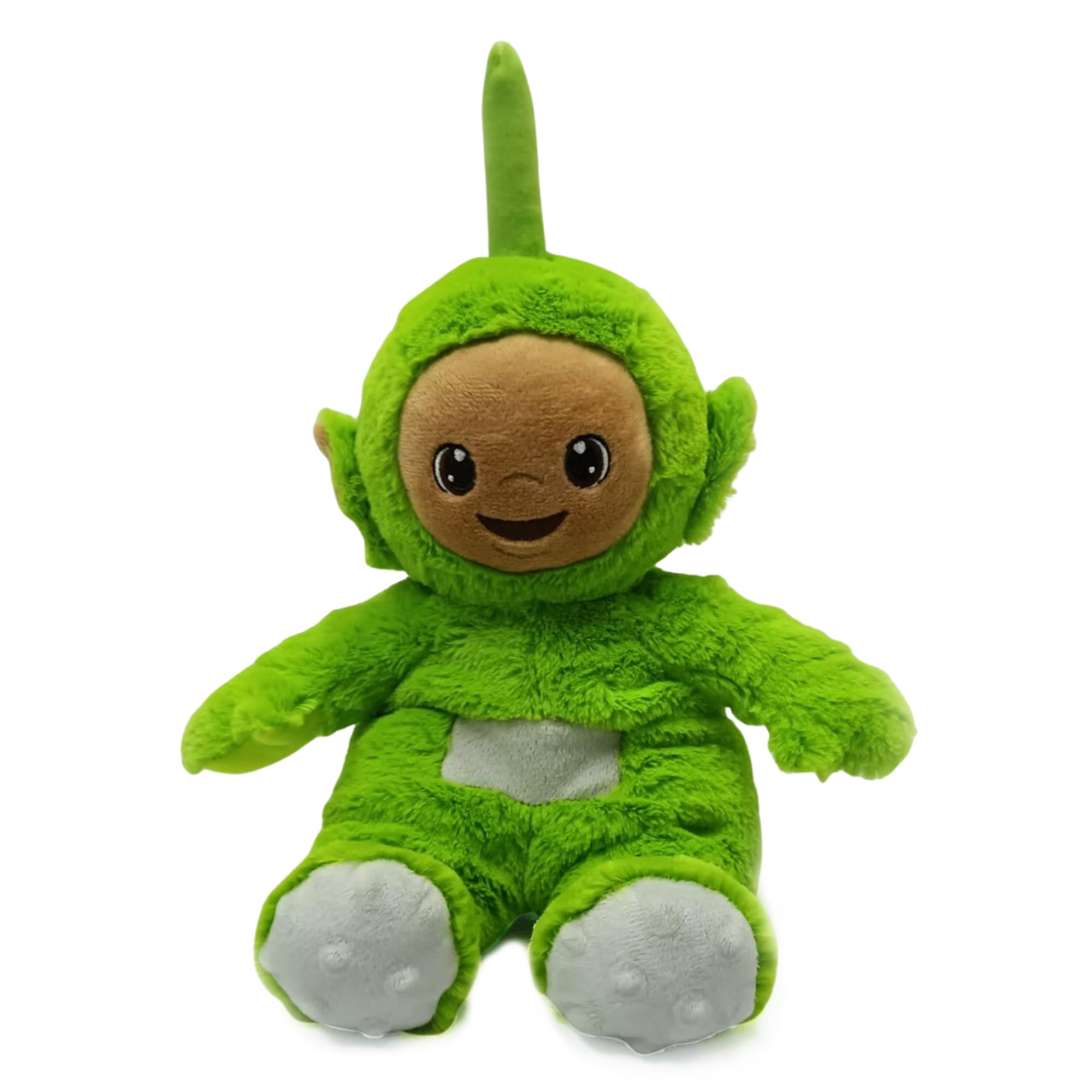 Warmies Plush Dipsy Mikrowellengeeignetes Spielzeug, beheizbares gewichtetes Plüschtier für Kinder und Erwachsene, gefülltes Kuscheltier, sanft duftet mit französischem Lavendel - Grün
