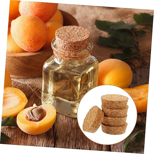 Miniatura 5 de STOBAZA 20 tapones de corcho para botellas de madera, con mensajes de deseos, madera de vidrio para champán, manualidades, decoración, fabricación