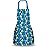 Jennice House Children Chef Aprons, Pure Cotton Kids Aprons with Adjustable Neck Strap and Pocket for Boys and Girls Cooking Baking Painting Aprons in 2 Sizes (Blue, L)