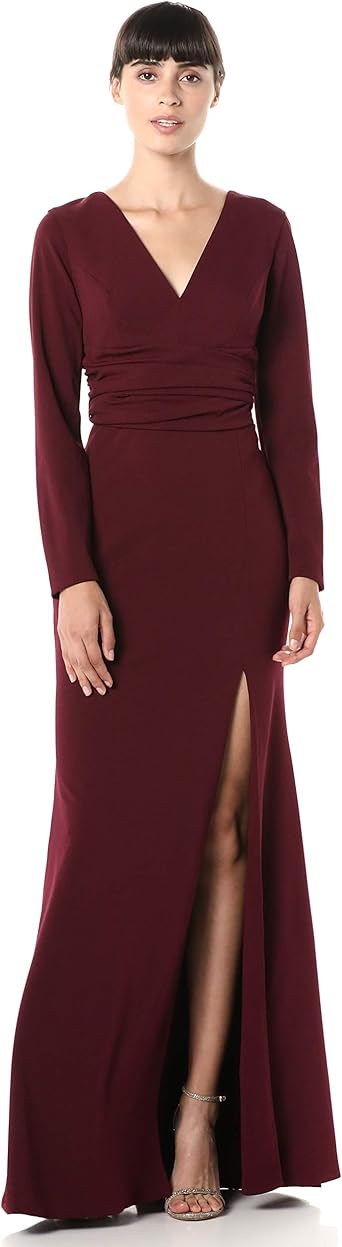 dress the population burgundy