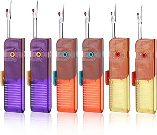 Ymapinc 6 Pack Foldable Seam Rippers for Sewing, Mini Tag Remover for Clothes Needlework Thread Ripper Threadripper Thread Cutter Tool, Sewing Notions Supplies