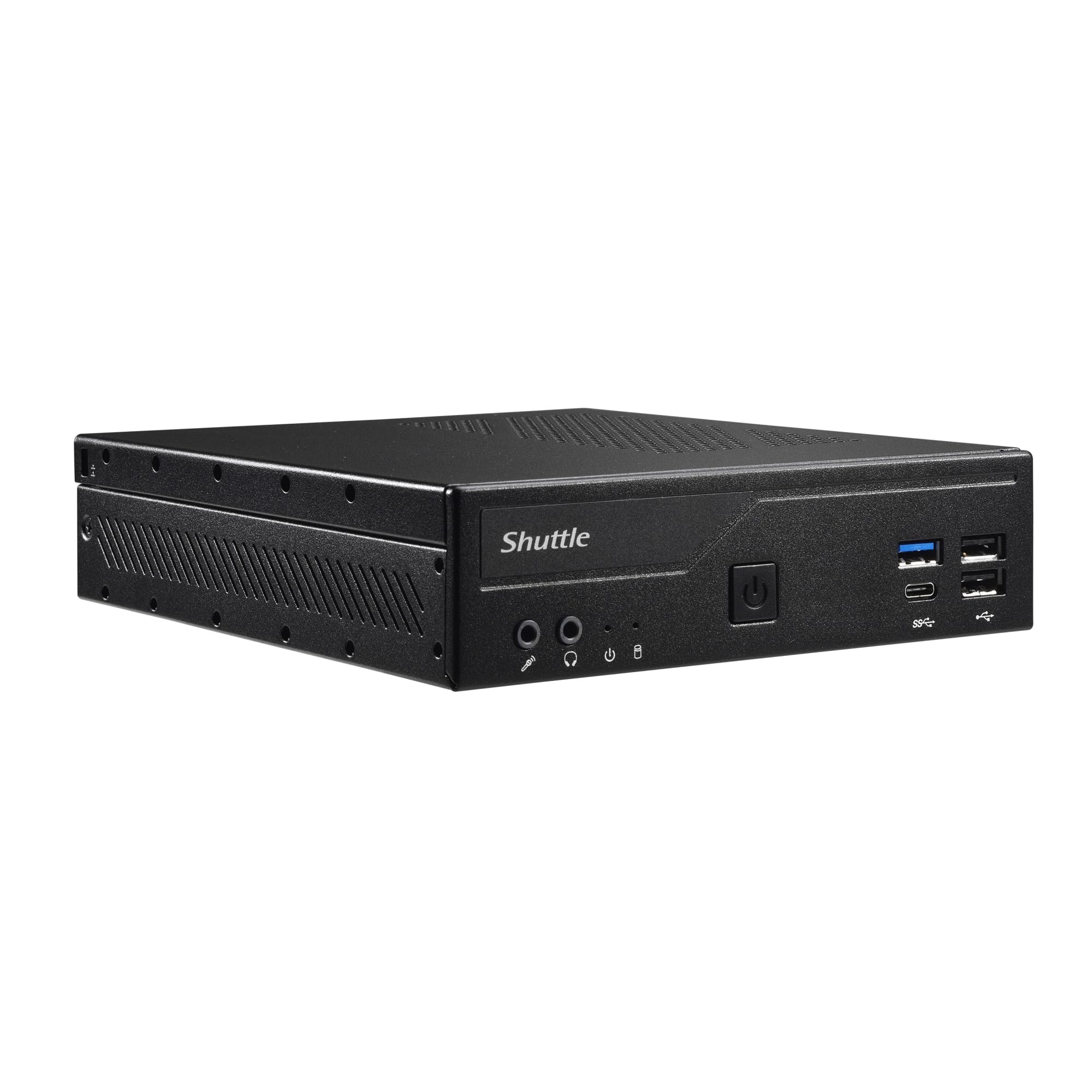 Shuttle Dh610 Barebone Per Pc/stazione Di Lavoro Pc Con Dimensioni 1,3 L Nero Lga 1700 (dh610 S1700 H610 Black 120w - Gln Hdmi DisplaY-Port CoM-Port)