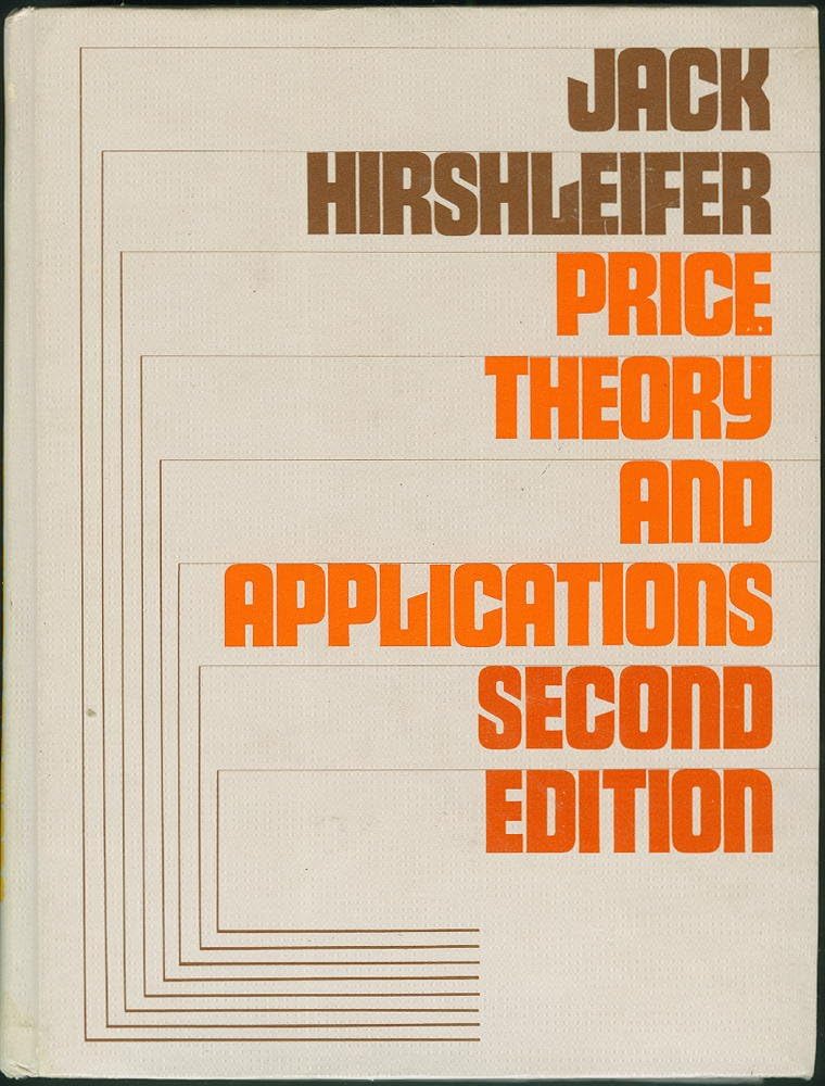 Price Theory and Applications