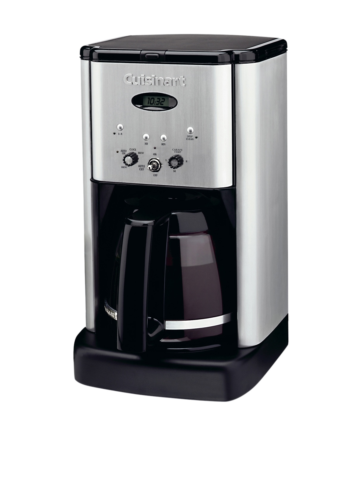 Cuisinart DCC-1200BCH Brew Central 12-Cup Programmable Coffeemaker, Black Chrome