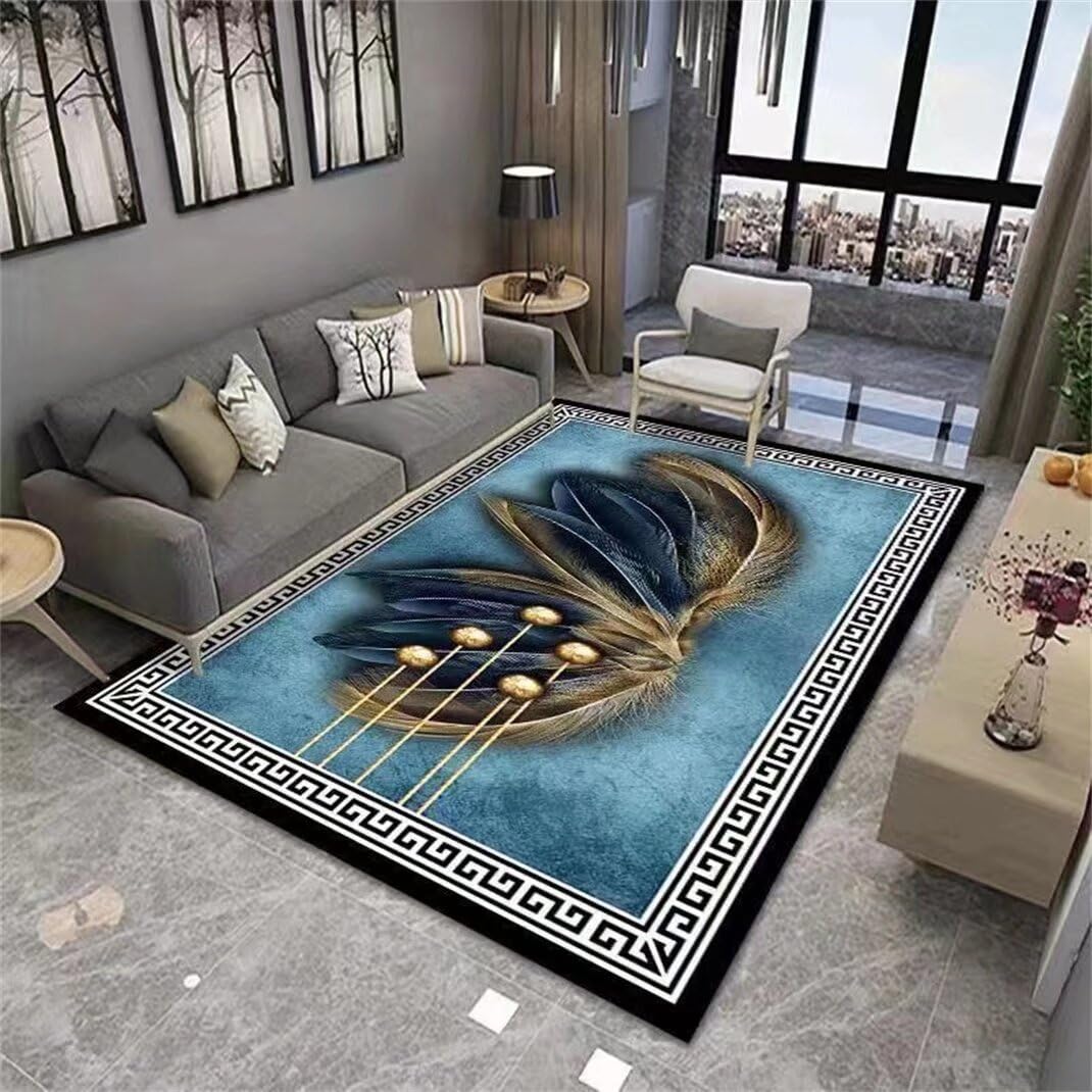 Petit tapis chambre doux 50x80cm parfait pour sublimer une descente de lit