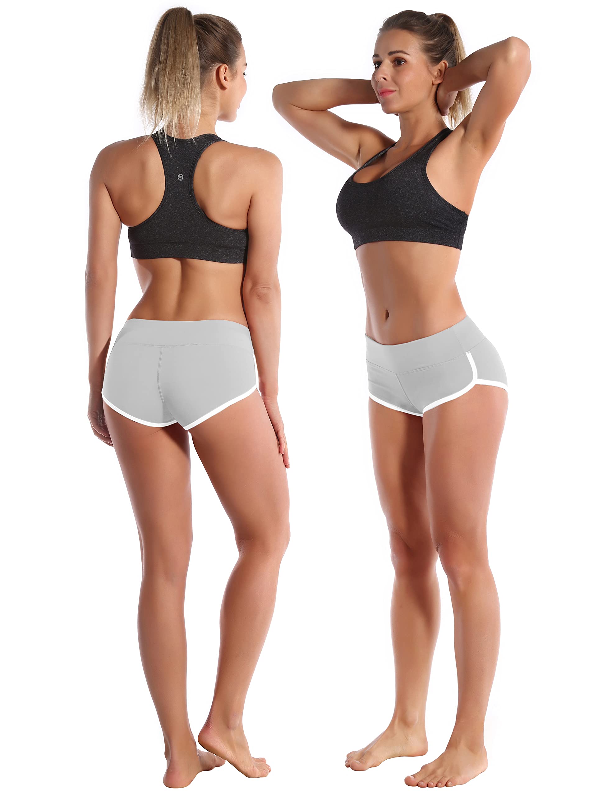 BUBBLELIME XS-XXL Women's Yoga Shorts Workout Tummy Control Running Sexy Booty Shorts Fitness Active UPF30+