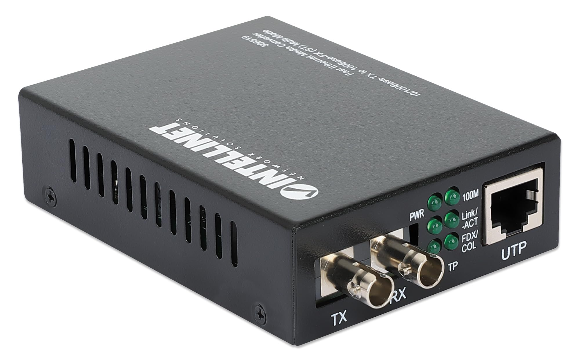 Manhattan Intellinet 506519 Convertisseur de média Fast Ethernet
