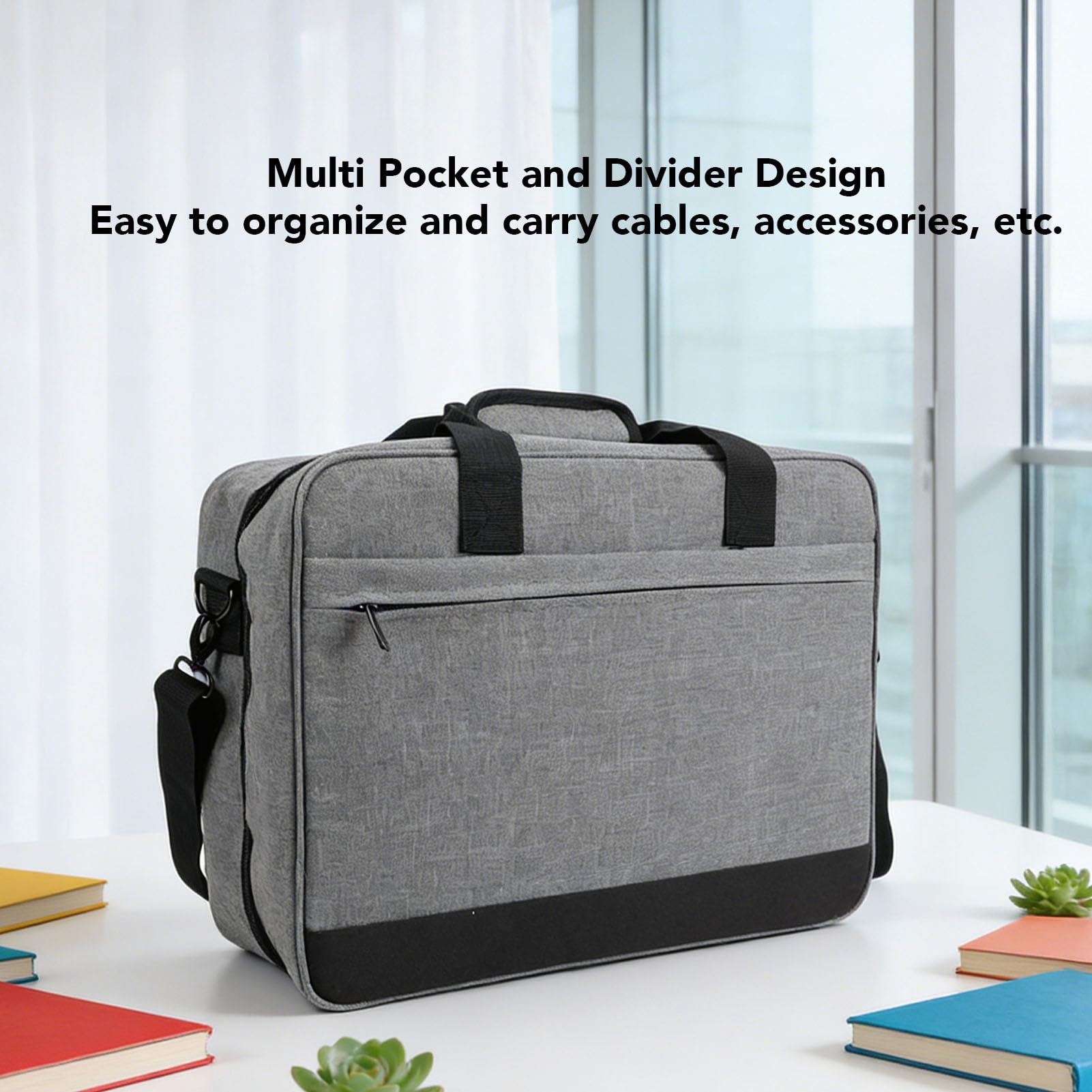 Rengue Custodia per Mixer, Materiale in Tela, Borsa per Mixer DJ Portatile con Tasche Multiple e Tracolla Regolabile per DJ e Appassionati di Musica