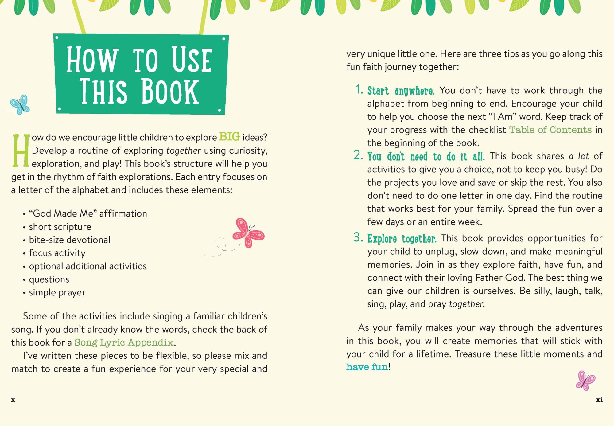 God Made Me from A to Z: 26 Activity Devotions for Curious Little Kids - Image 4