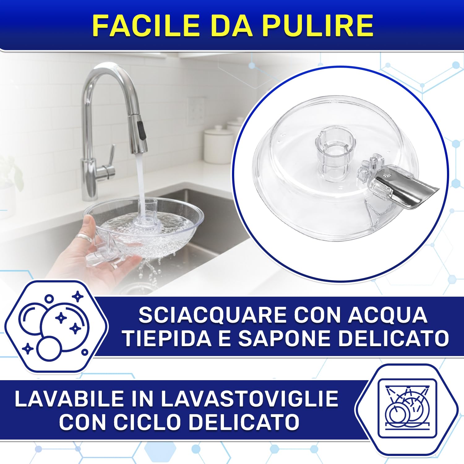 Contenitore Succo per Spremiagrumi Elettrico con Codice Originale 699170533 699170569 699170575 per Smeg CJF01 - Garanzia 10 Anni - MONTERAL