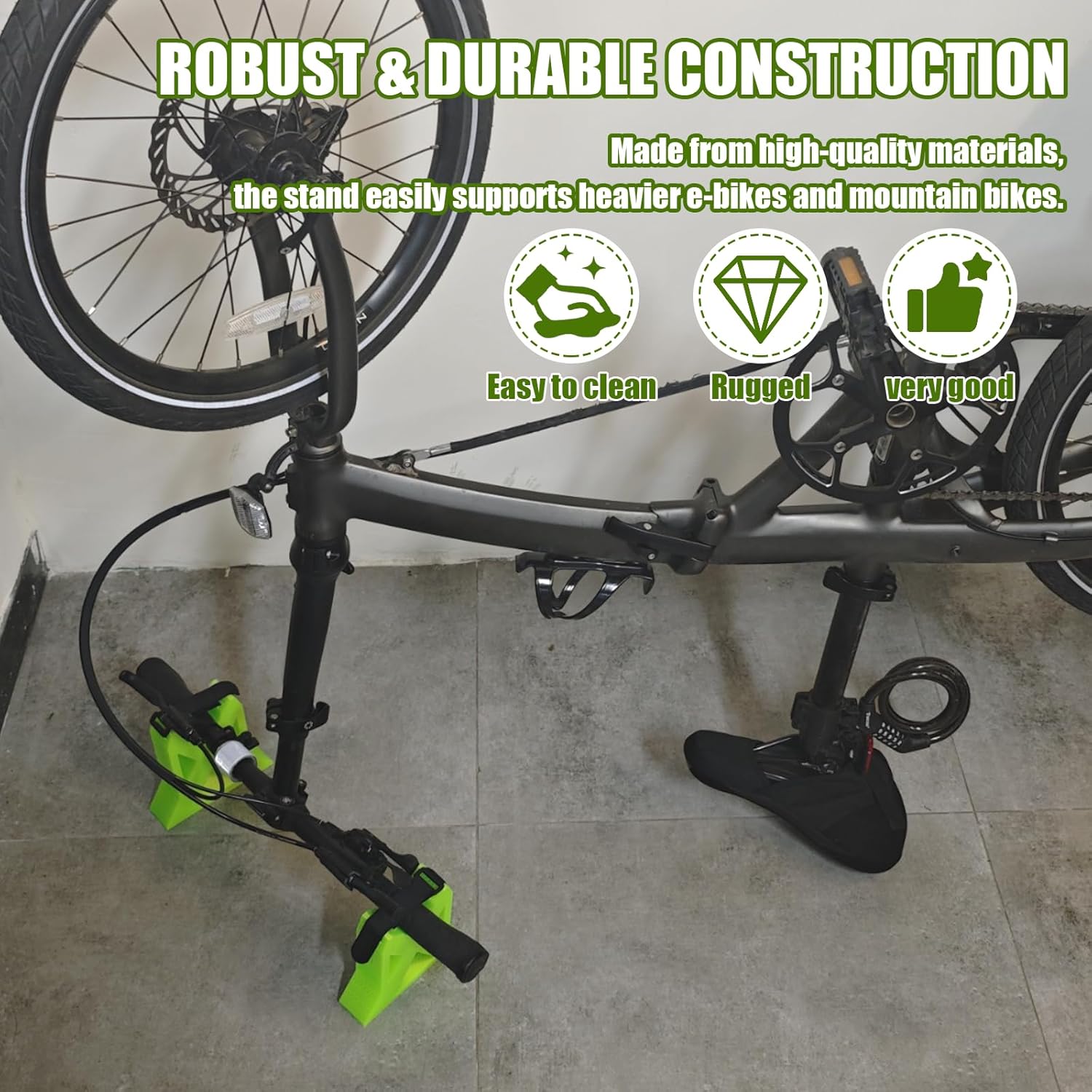 Portable Bike or Ebike Repair Stands, Bike Jacks, Heavy Duty Bicycle Repair Stand, For Electric Bikes, Mountain Bike and Road Bike